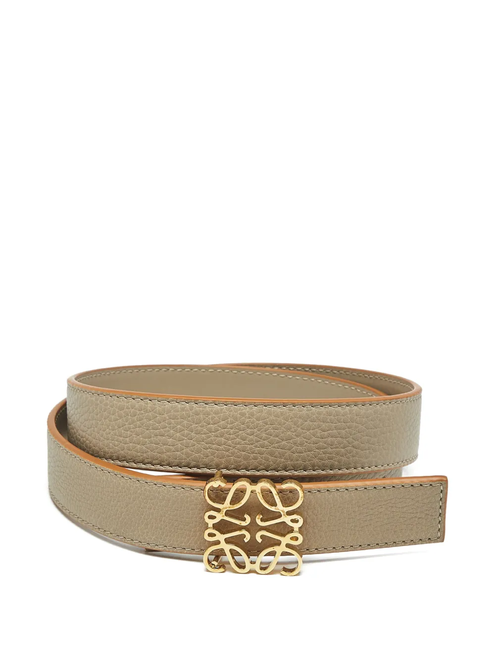 Loewe Pre-Owned Anagram reversible belt - Toni neutri