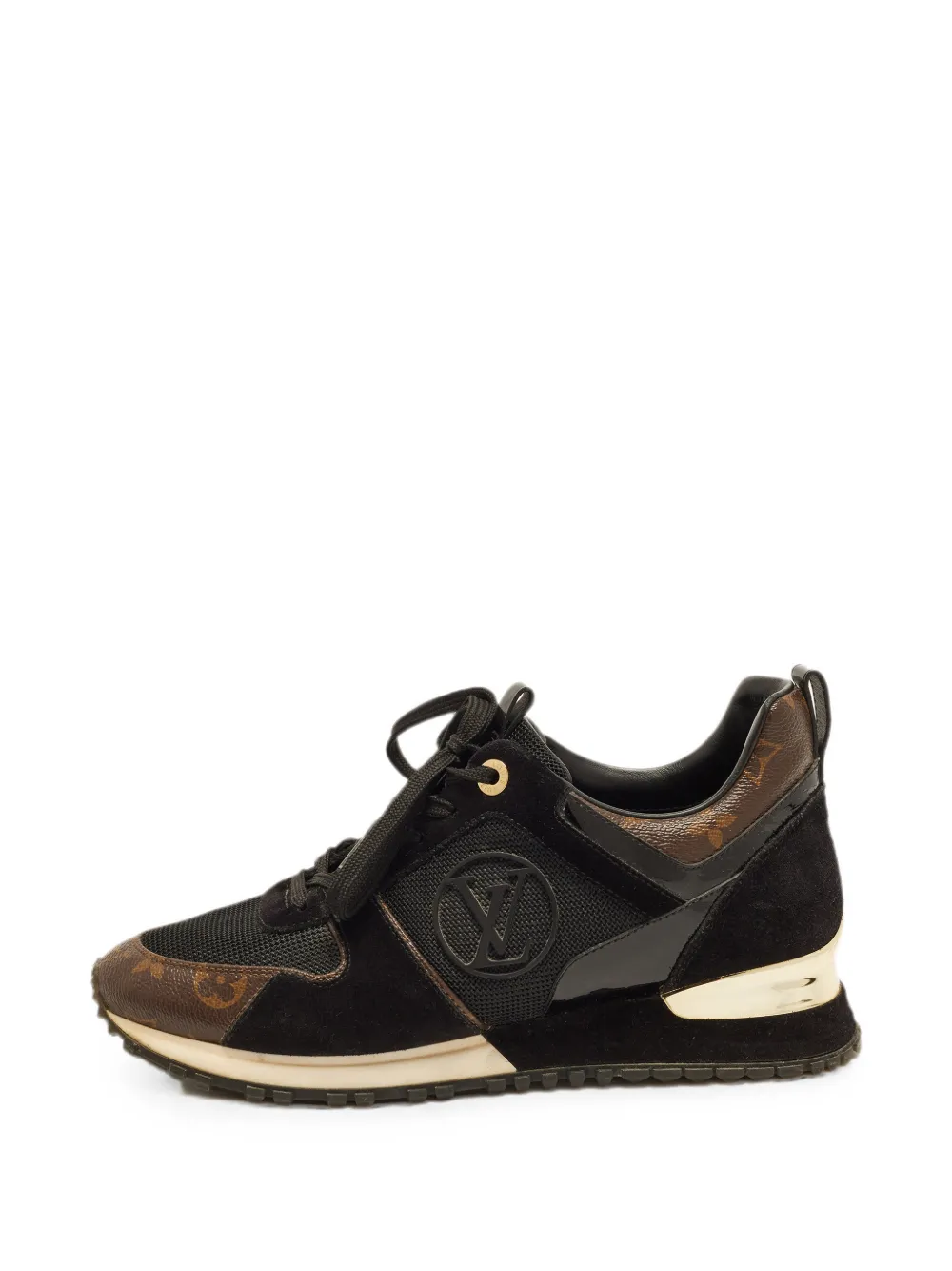 Louis Vuitton Pre-Owned Run Away Monogram sneakers - Schwarz