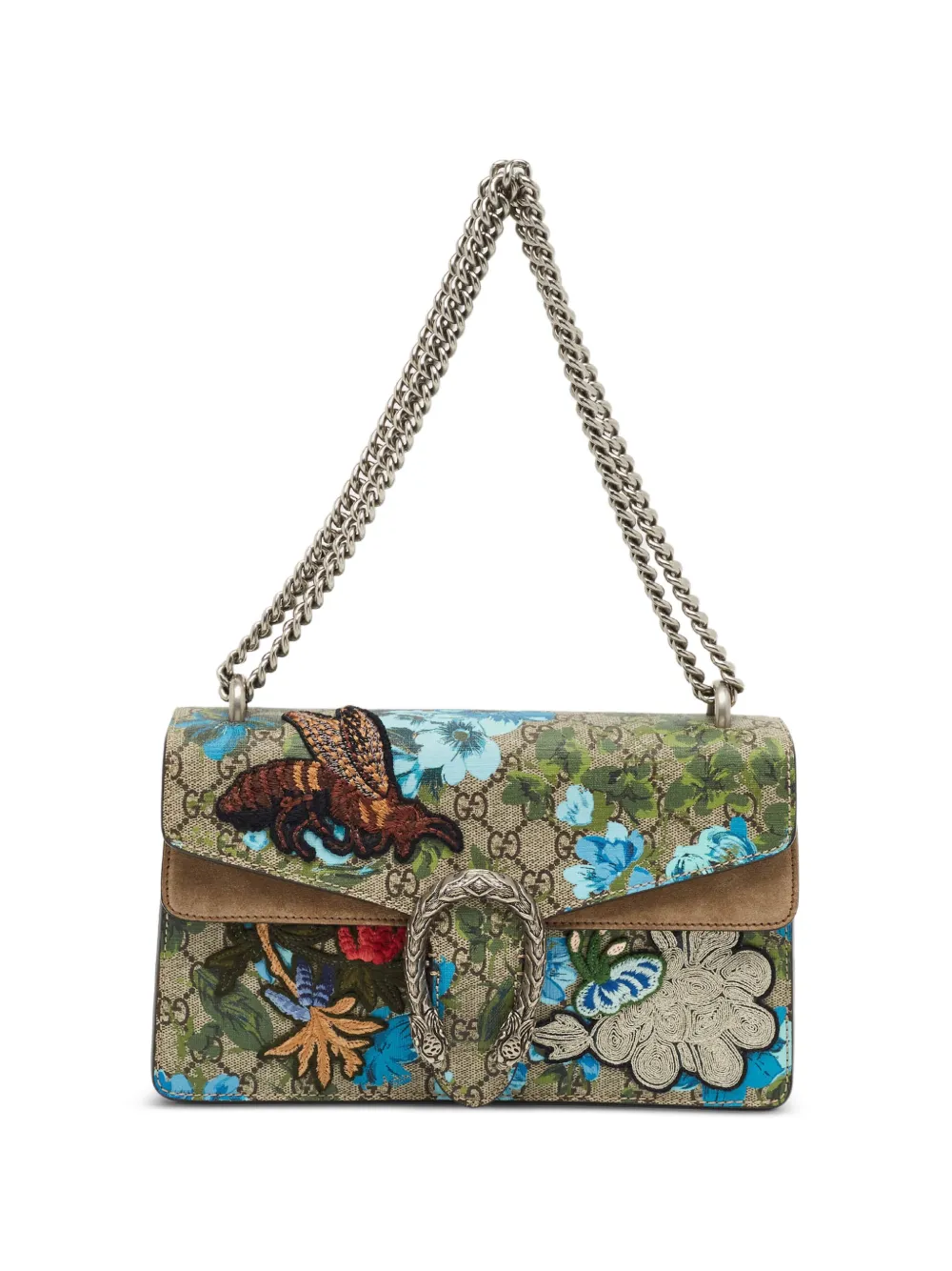 Gucci Pre-Owned Dionysus GG Blooms shoulder bag - Toni neutri