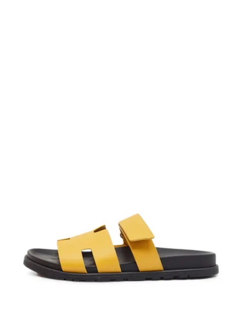 Hermès Pre-Owned Chypre flat slides