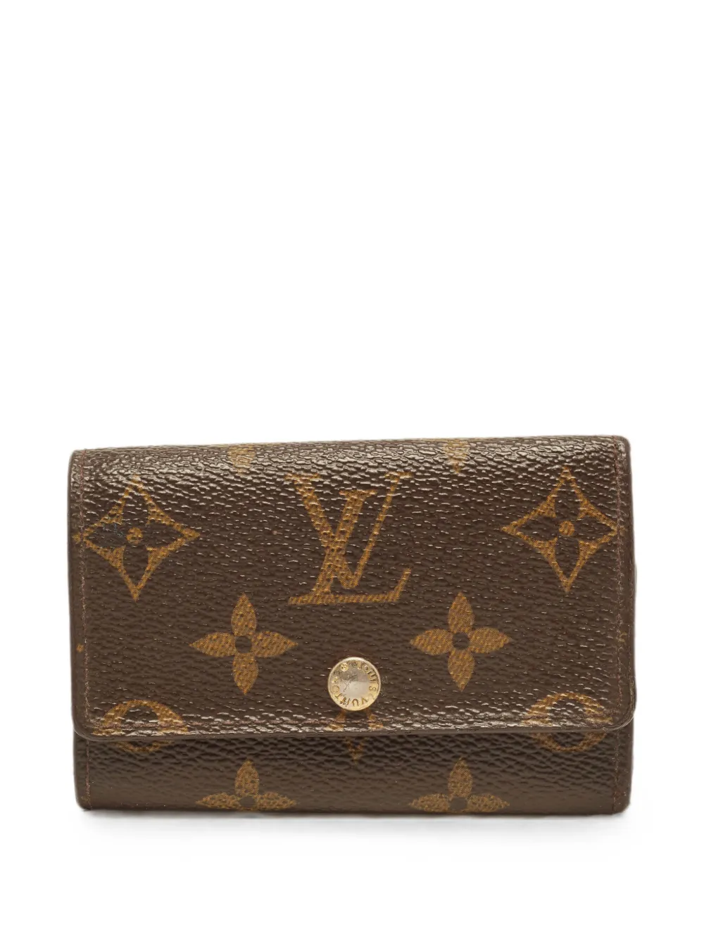 Louis Vuitton Pre-Owned 6 key monogram holder - Braun