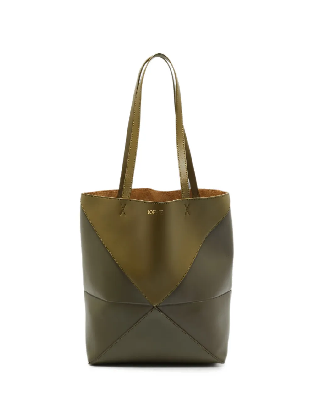 Loewe Pre-Owned medium Puzzle tote bag - Grün