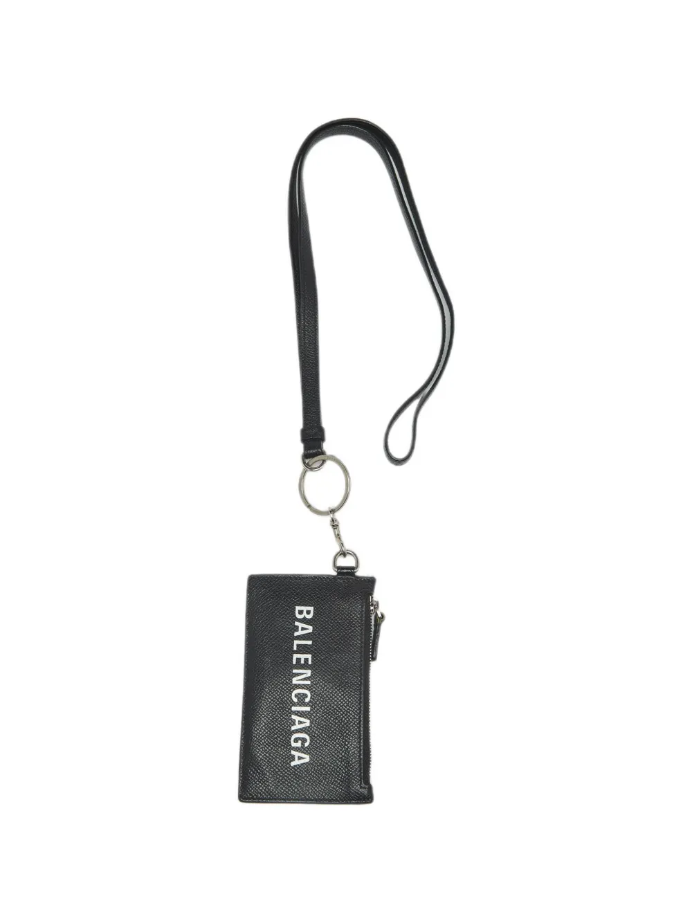 Balenciaga Pre-Owned Cash lanyard card holder - Schwarz
