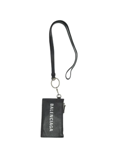 Balenciaga Pre-Owned Cash lanyard card holder
