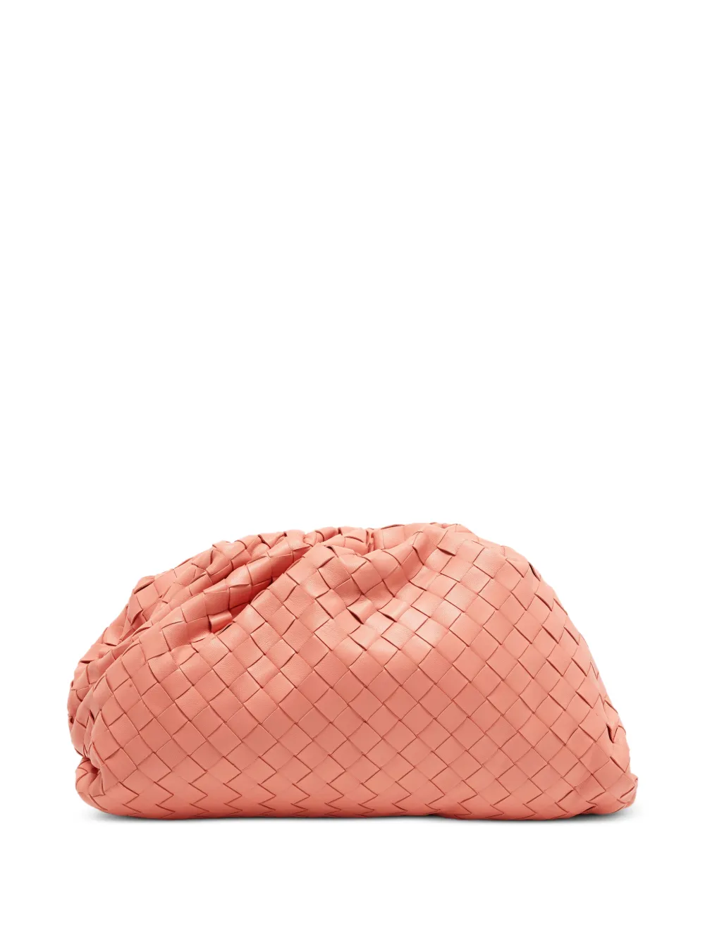 Bottega Veneta Pre-Owned The Pouch Intrecciato clutch bag - Rosa