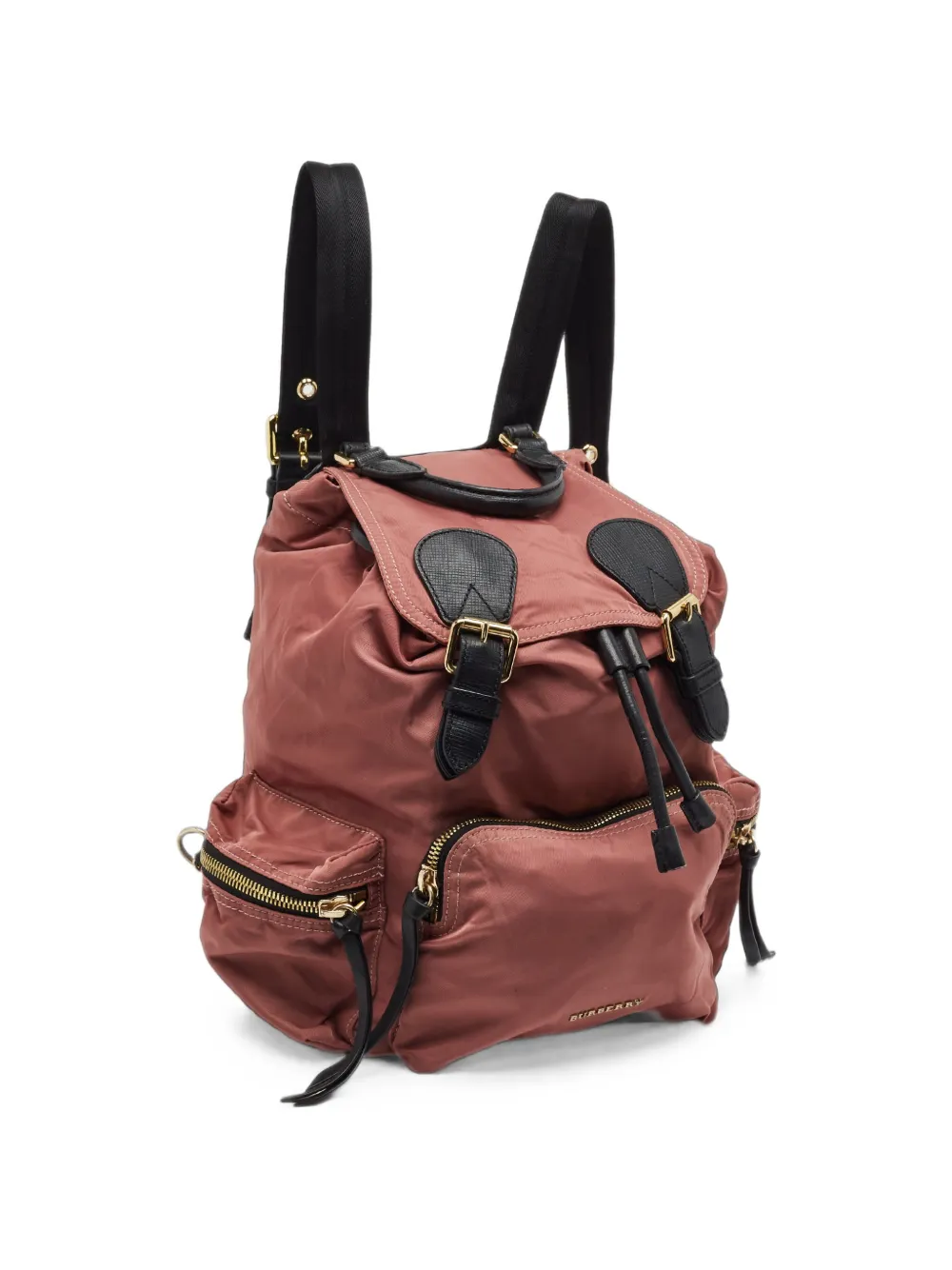 Burberry Pre-Owned Rucksack buckle-fastening backpack - Rosa