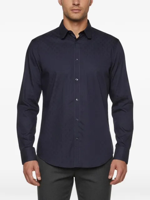 Louis Vuitton Pre-Owned Monogram-pattern long-sleeve shirt