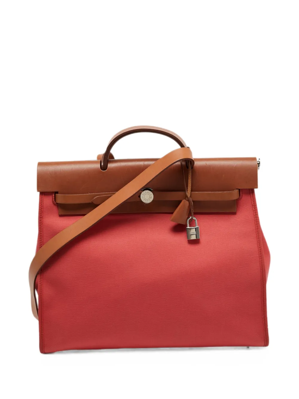 Hermès Pre-Owned 2010 39 Herbag Zip tote bag - Orange