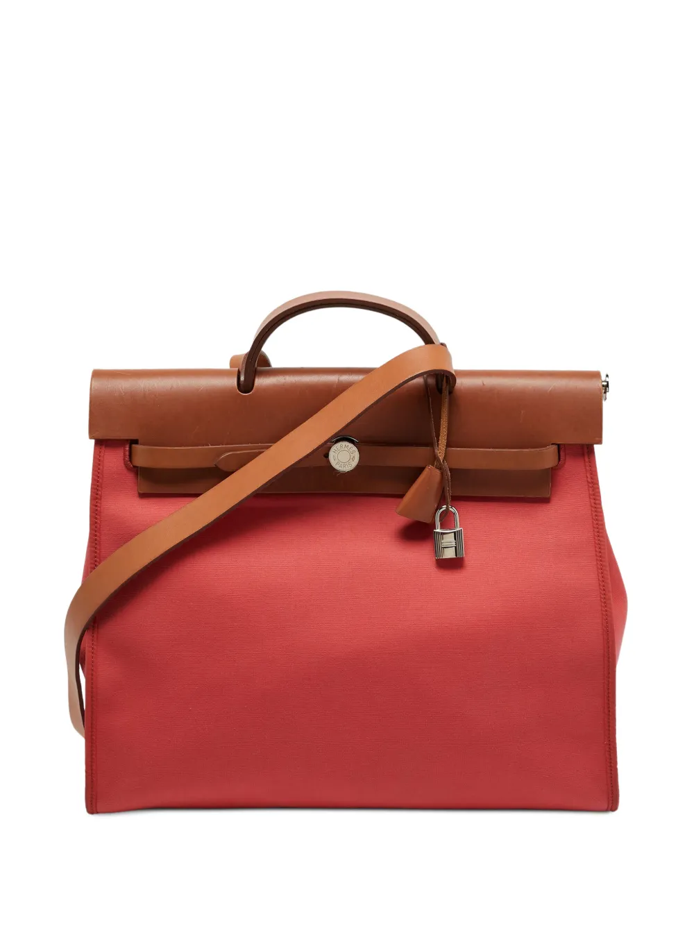 Hermès Pre-Owned 2010 39 Herbag Zip tote bag - Arancione