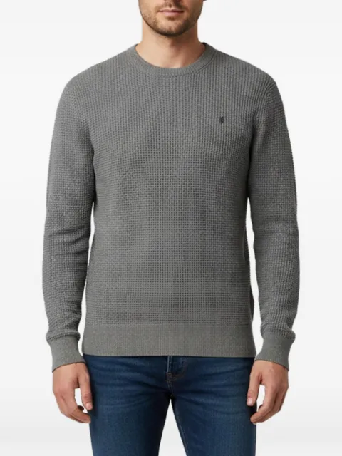 AllSaints Wells waffle-knit sweater