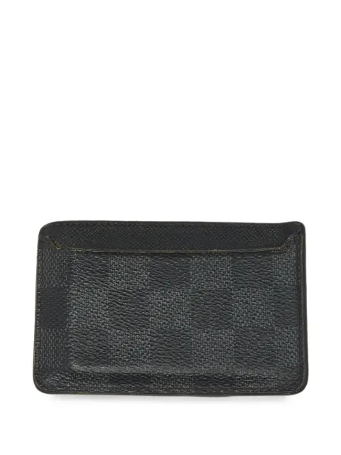 Louis Vuitton Pre-Owned Neo Porte Cartes Damier Graphite card holder