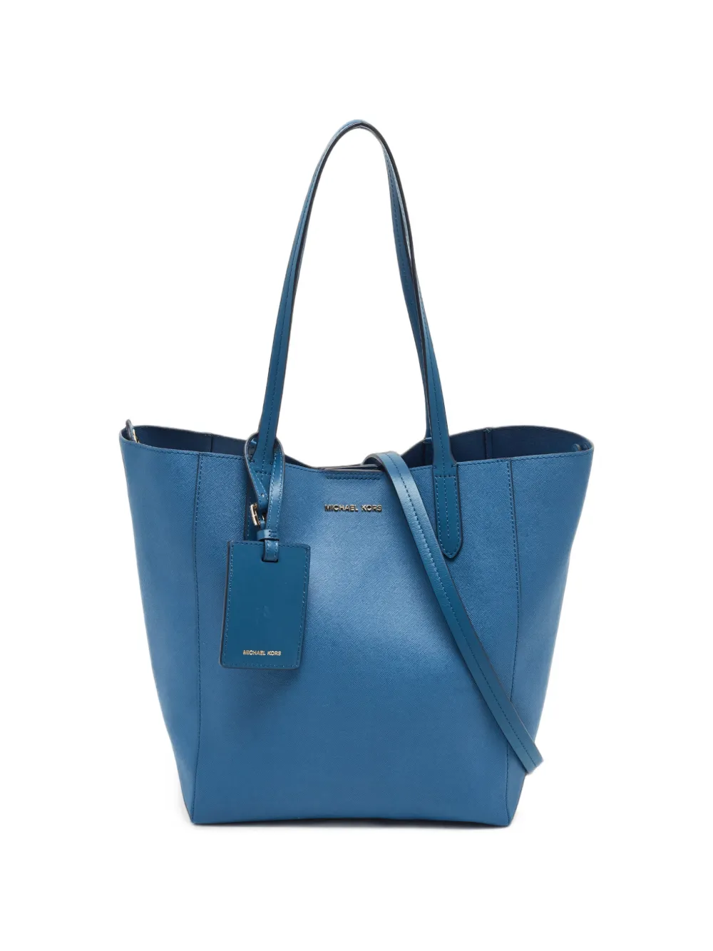 Michael Kors Vintage Penny leather tote bag - Blu