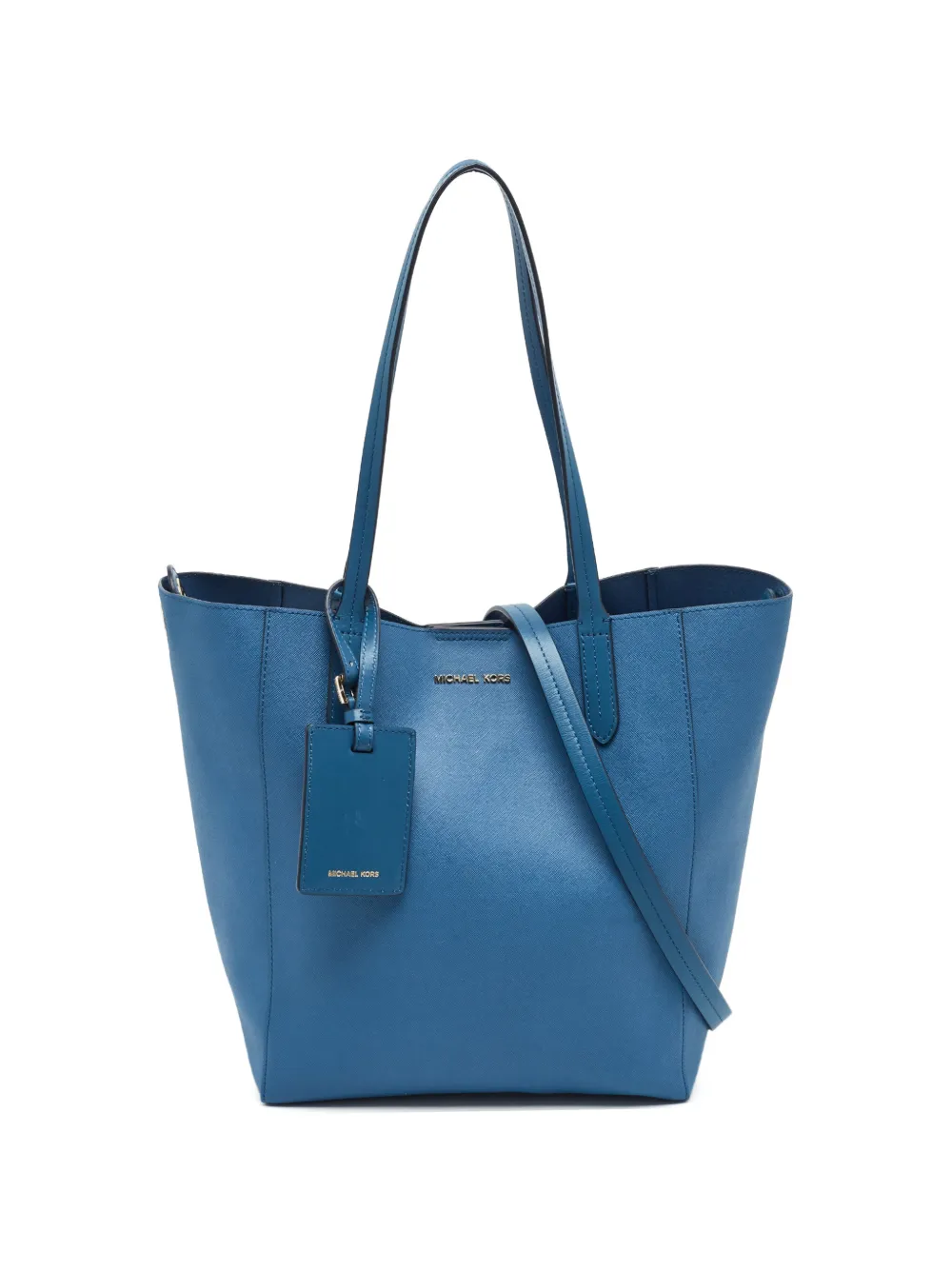 Michael Kors Vintage Penny leather tote bag - Blu
