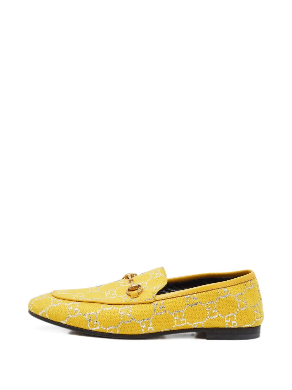 Gucci Pre-Owned Jordaan Horsebit loafers - Gelb