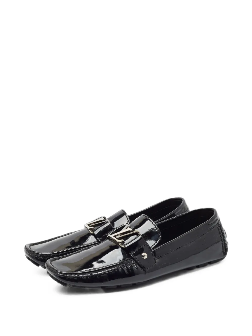 Louis Vuitton Pre-Owned Monte Carlo loafers - Schwarz