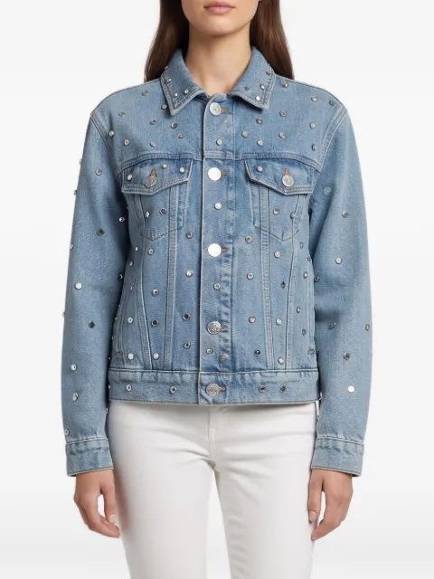 SANDRO embellished denim jacket