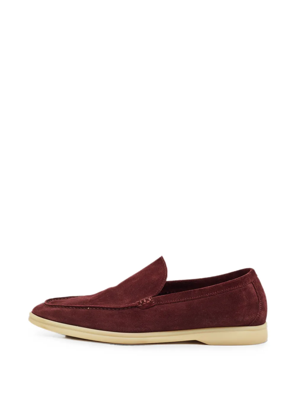 Loro Piana Pre-Owned Summer Walk suede loafers - Rot