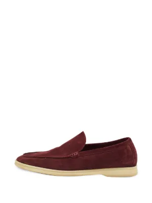 Loro Piana Pre-Owned Summer Walk Loafers | ブルー | FARFETCH JP