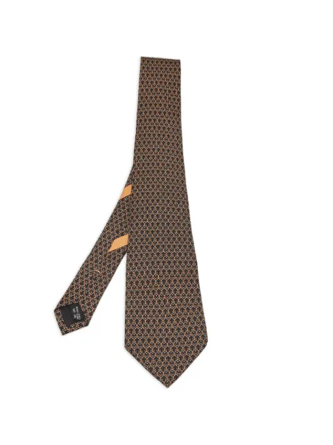 Ferragamo Pre-Owned anchor-pattern tie