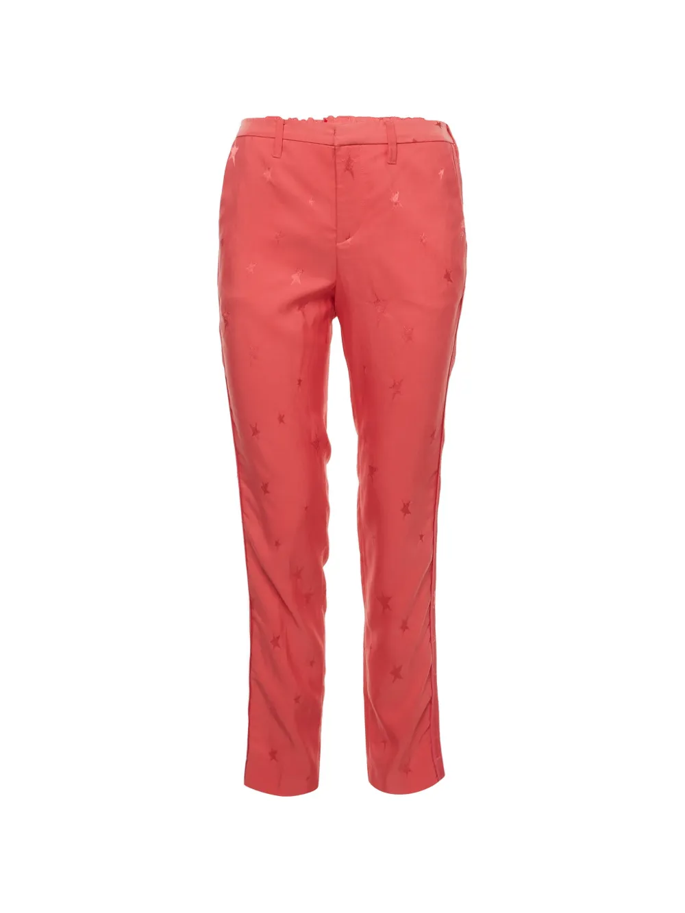 Zadig&Voltaire pantalon de tailleur à motif étoiles en jacquard - Rose