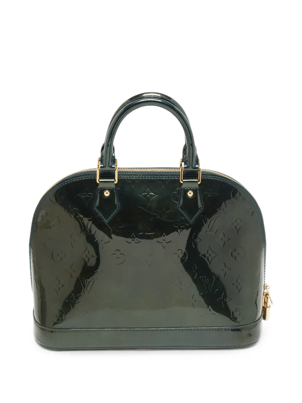 Louis Vuitton Pre-Owned 2010 Alma Monogram Vernis shopper Groen