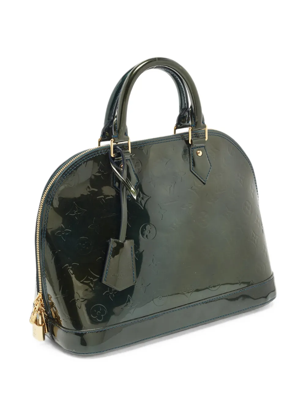 Louis Vuitton Pre-Owned 2010 Alma Monogram Vernis shopper Groen