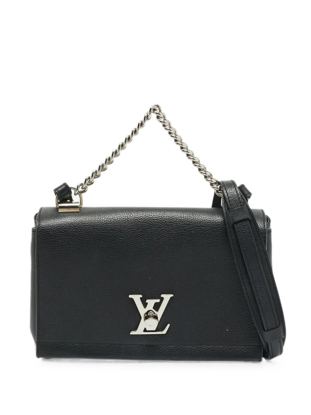 Louis Vuitton Pre-Owned 2016 Lockme II turn-lock shoulder bag - Nero