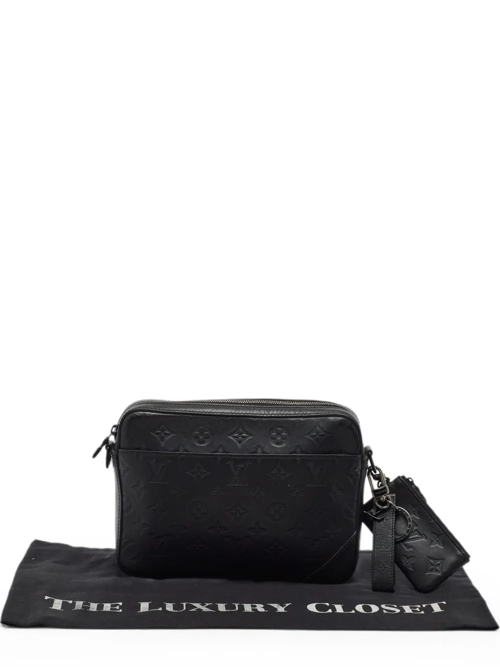Louis Vuitton Pre-Owned Monogram Shadow clutch bag - Nero