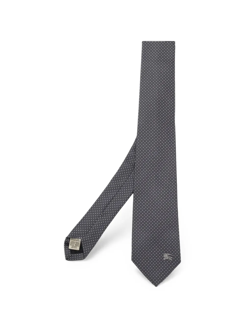 Burberry Pre-Owned dotted pattern tie - Grau