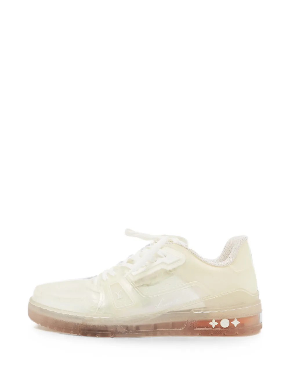 Louis Vuitton Pre-Owned LV Trainer transparent sneakers - Weiß