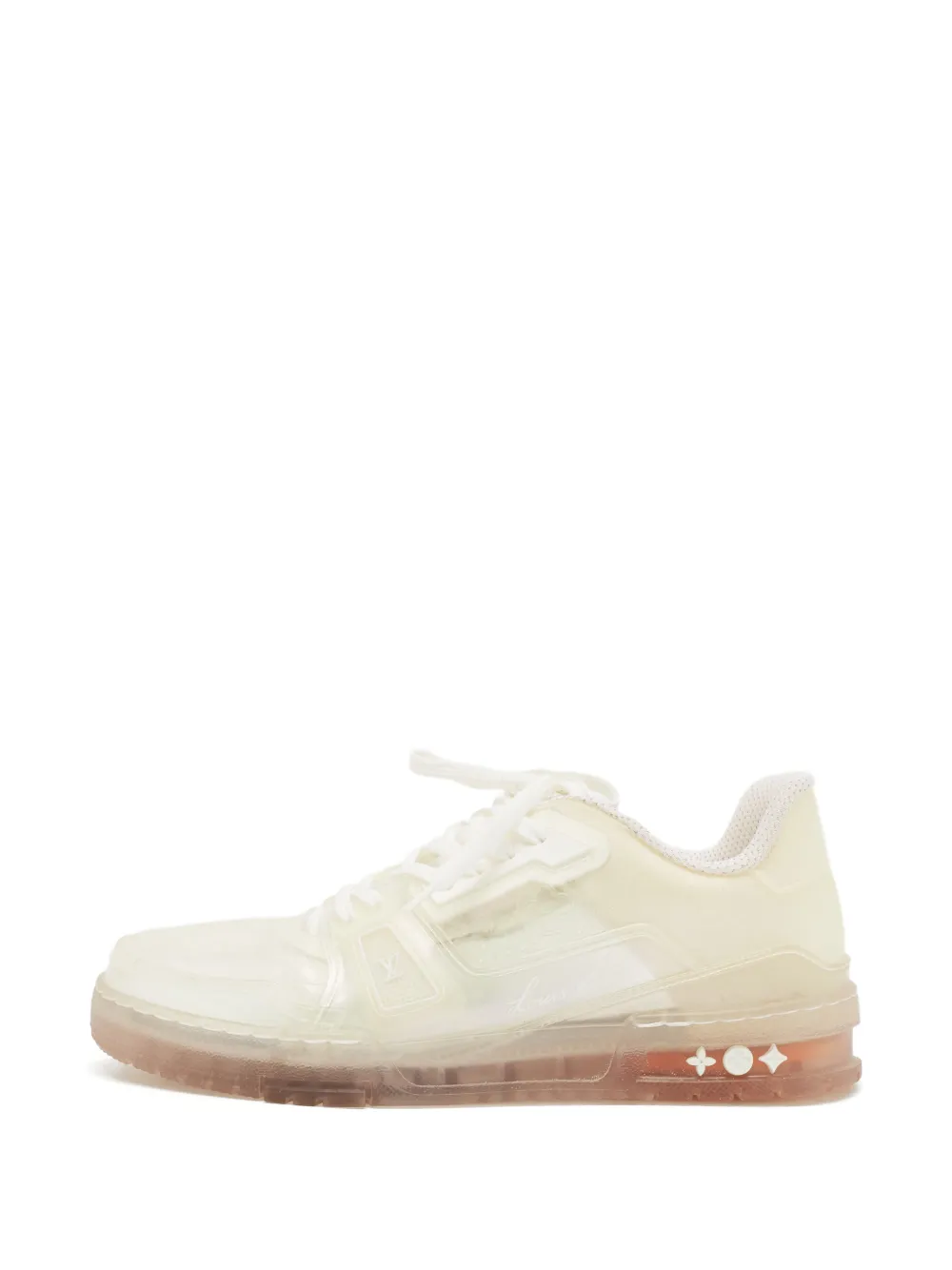 Louis Vuitton Pre-Owned LV Trainer transparent sneakers - Weiß