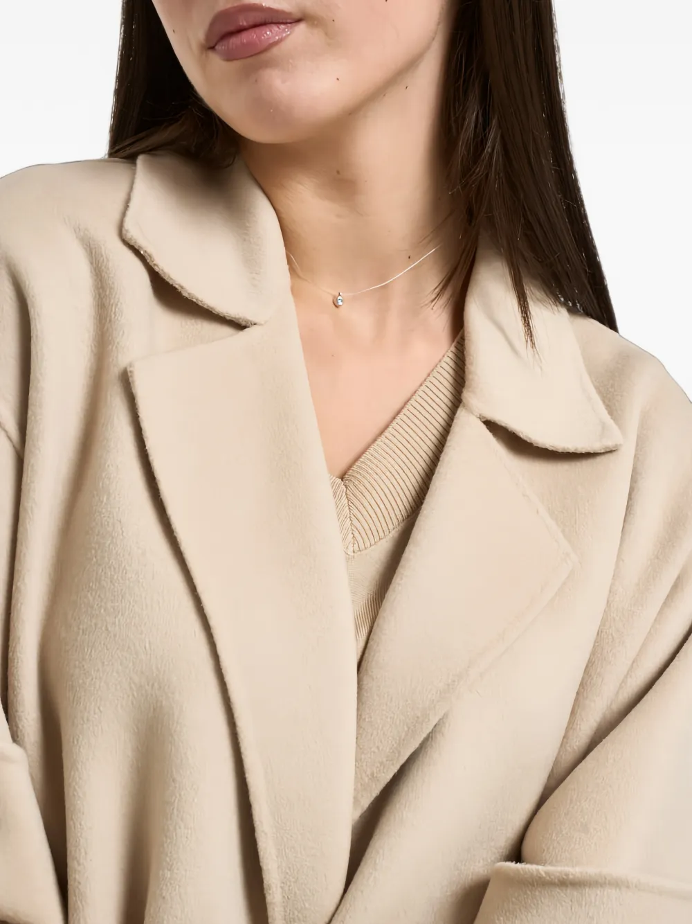 Weekend Max Mara Jas met korte mouwen Beige