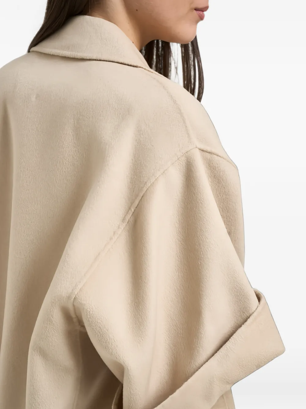 Weekend Max Mara Jas met korte mouwen Beige