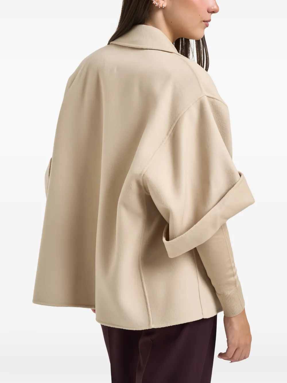 Weekend Max Mara Jas met korte mouwen Beige