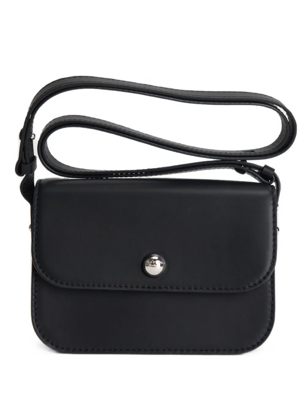 Weekend Max Mara logo-engraved shoulder bag - Nero