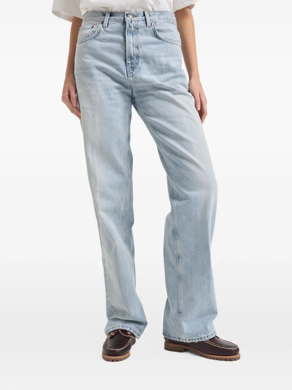 Haikure Bonnie straight-leg jeans - Blu