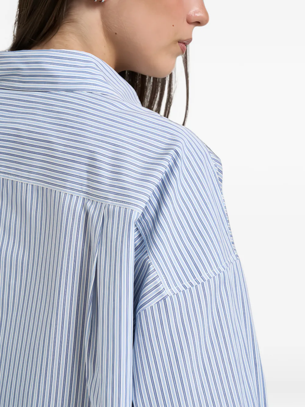 Weekend Max Mara Gestreept overhemd Wit