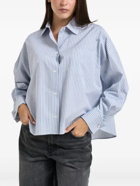 Weekend Max Mara striped chest-pocket shirt
