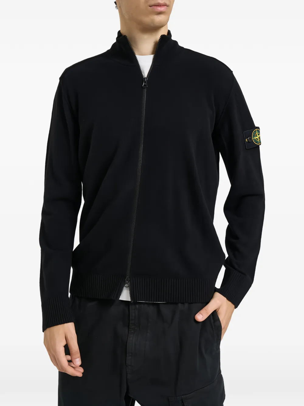 Stone Island zip-up cardigan
