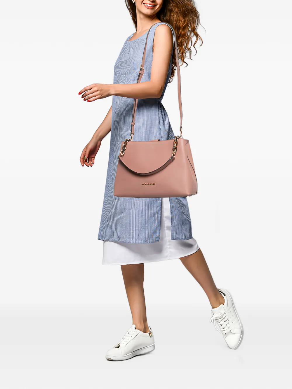 Michael Kors Vintage large Portia satchel bag - Rosa