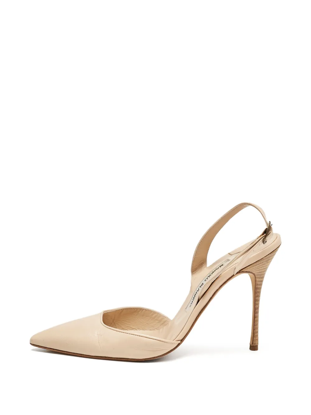 Manolo Blahnik Carolyne slingback pumps - Toni neutri