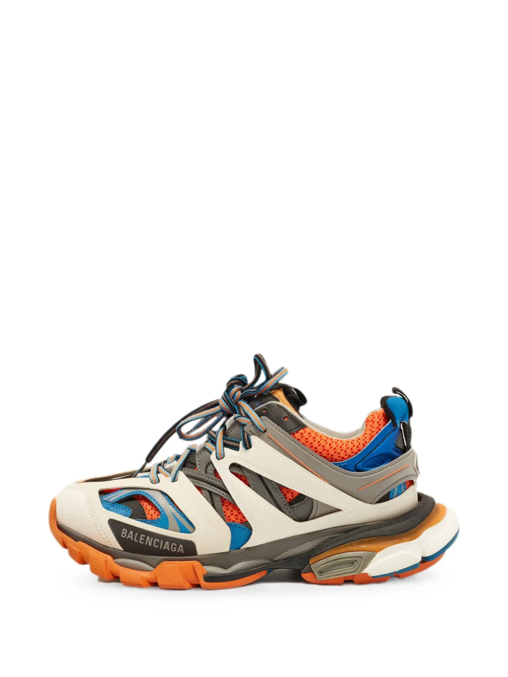 Balenciaga Pre-Owned Track lace-up sneakers - Nude