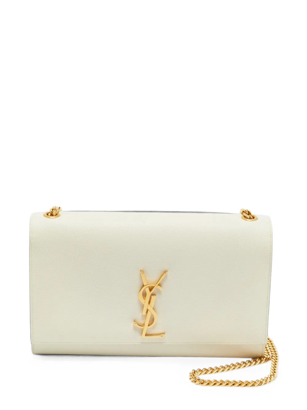 Saint Laurent Pre-Owned 2015 Kate monogram shoulder bag - Nude