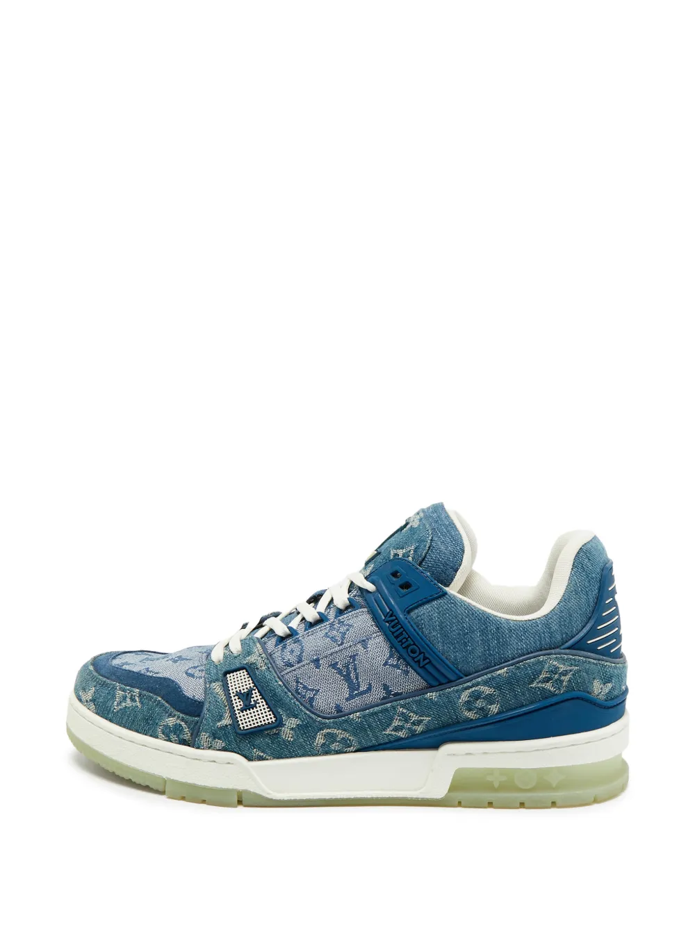 Louis Vuitton Pre-Owned Monogram low-top sneakers - Blau