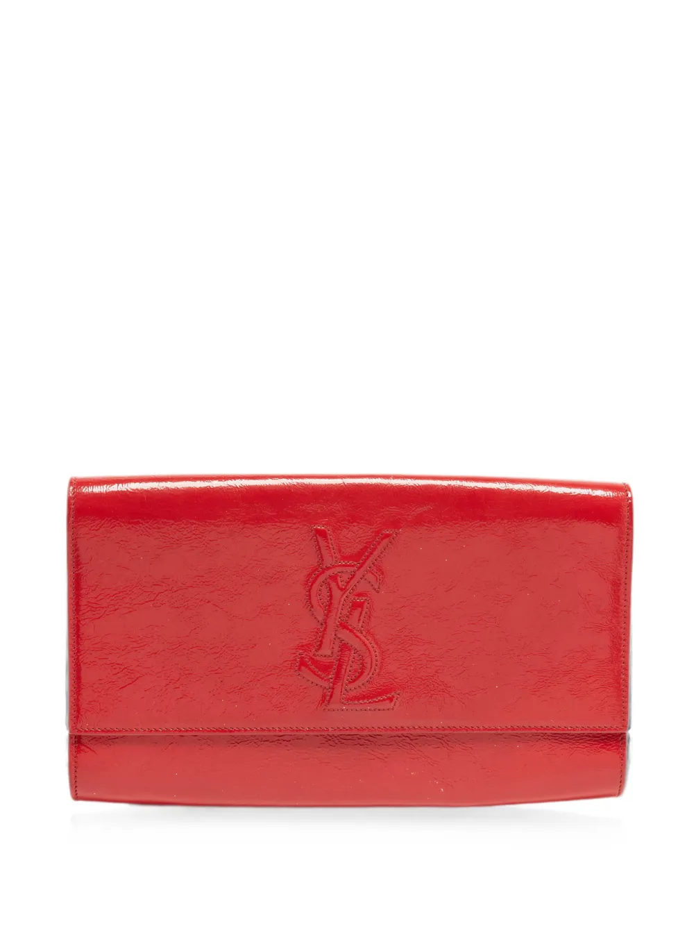 Saint Laurent Pre-Owned Belle De Jour flap clutch bag - Rot