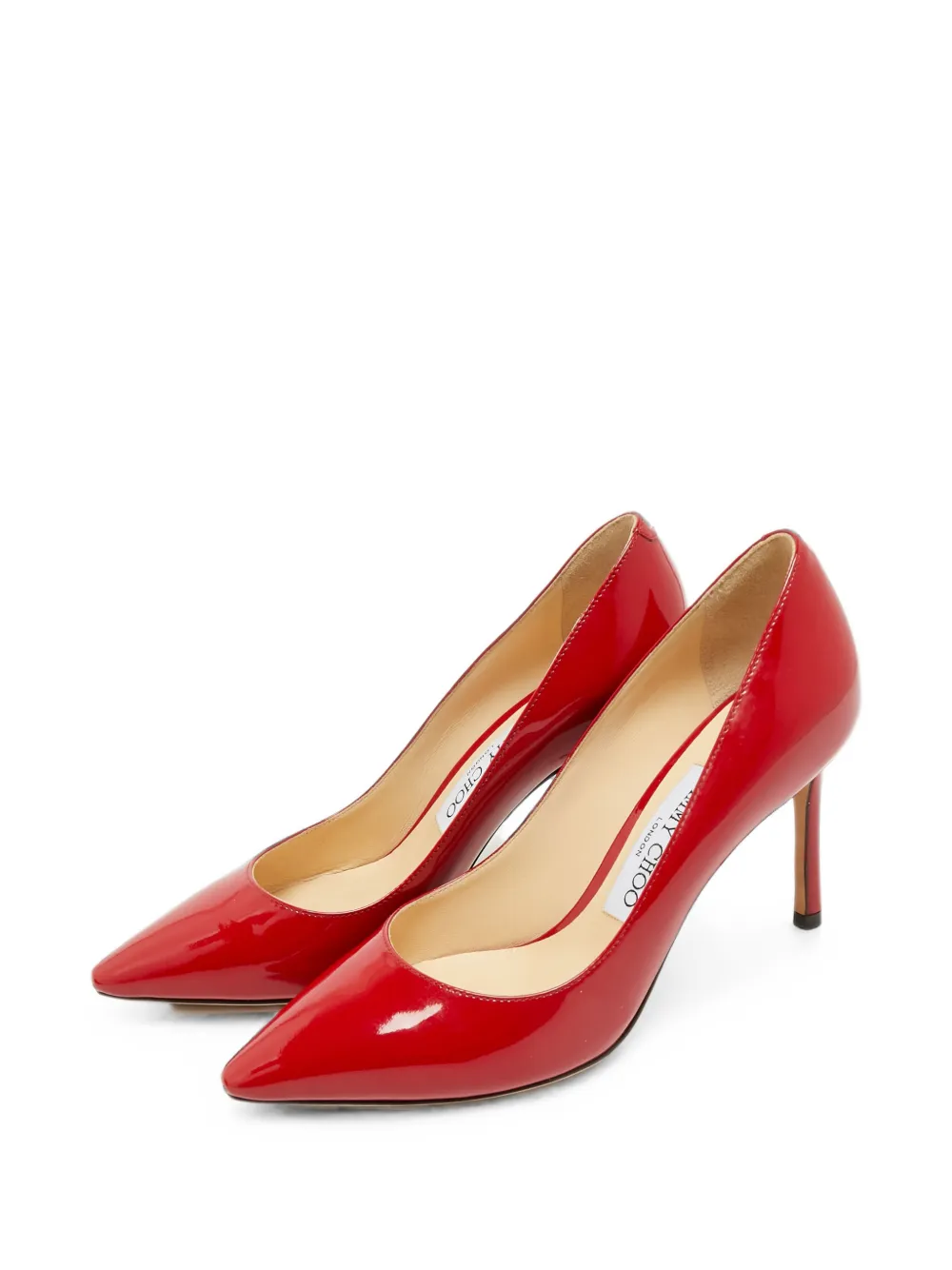 Jimmy Choo Pre-Owned Romy pointed-toe pumps - Rot