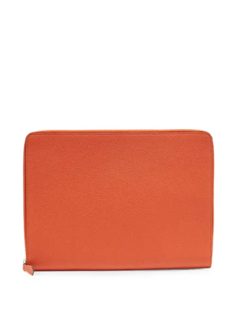 Fendi Pre-Owned zip-around leather pouch