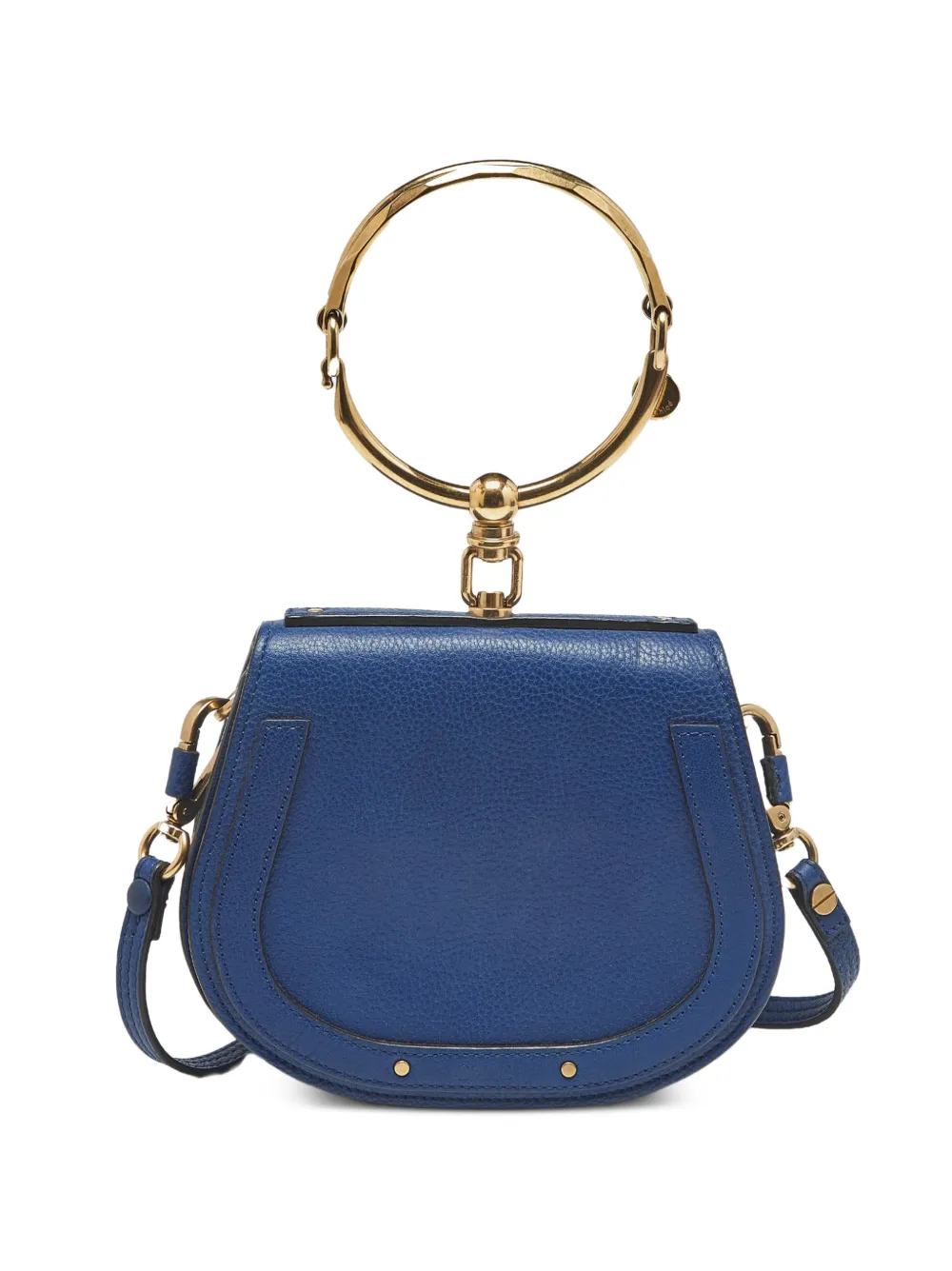 Chloé Pre-Owned small Nile Bracelet shoulder bag - Blu