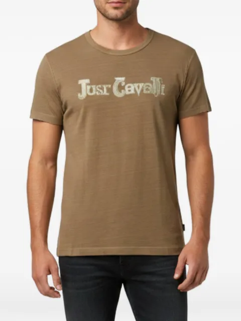 Just Cavalli Vintage logo-graphic T-shirt