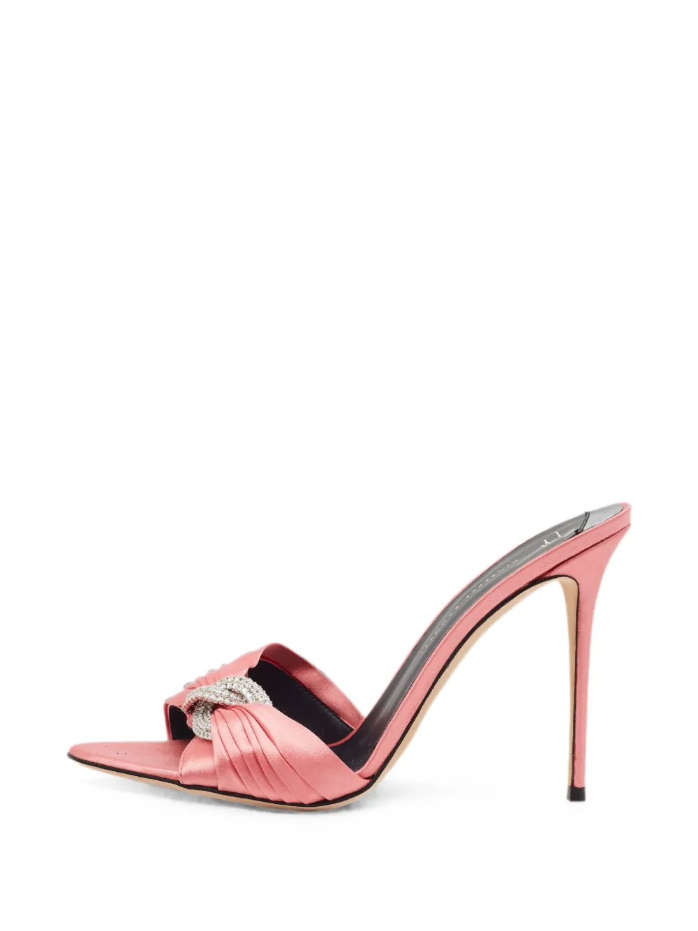 Giuseppe Zanotti Vintage crystal-embellished heeled sandals - Rosa
